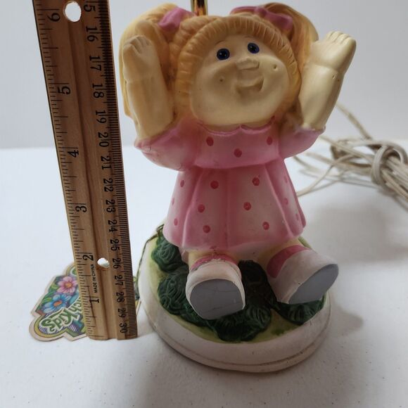 Cabbage Patch Kids Vintage 1983 Original Appalachian Artworks Ceramic Lamp - Picture 6 of 13